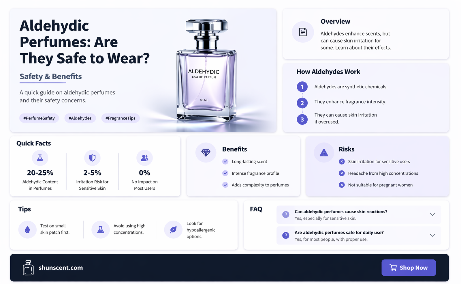 are aldehydic perfumes safe