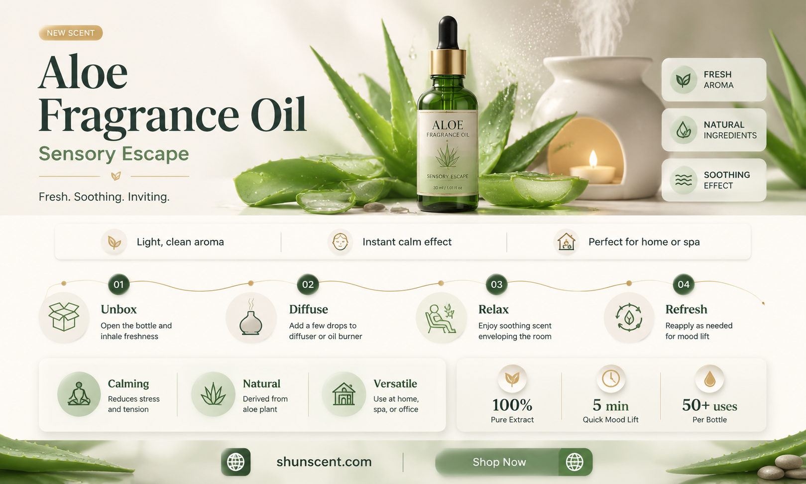 are make aloe fragrance oil
