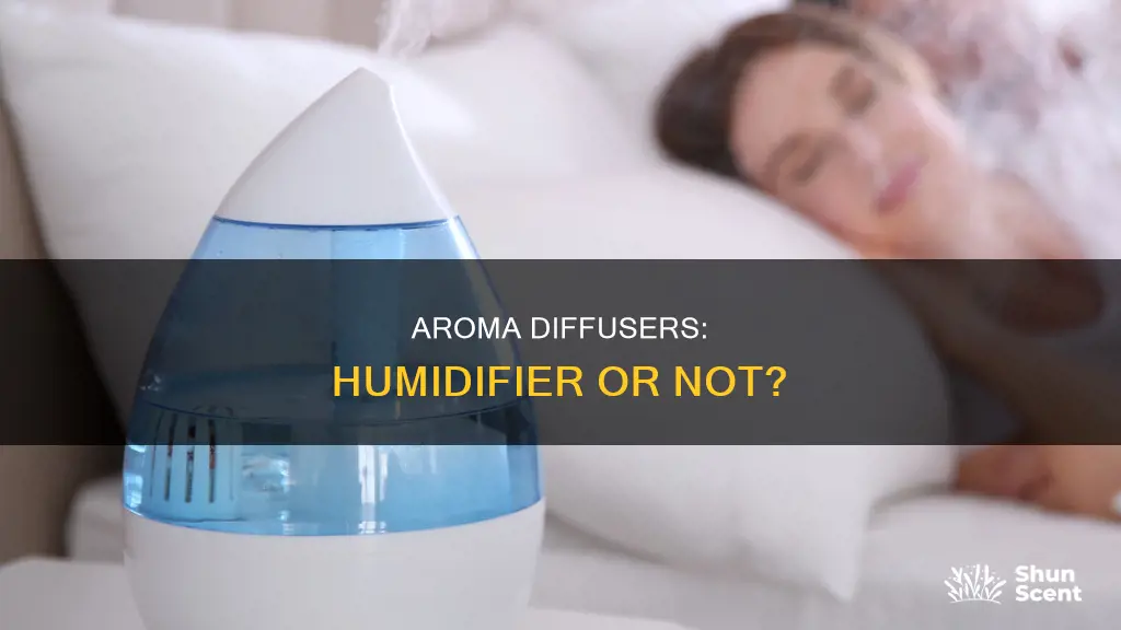 are aroma diffusers humidifiers