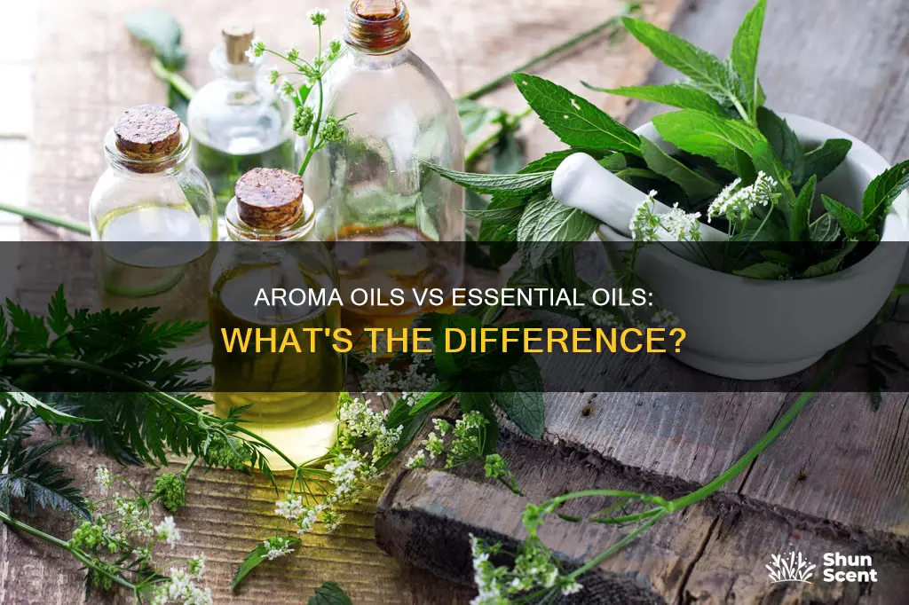 are aroma oils the same as essential oils