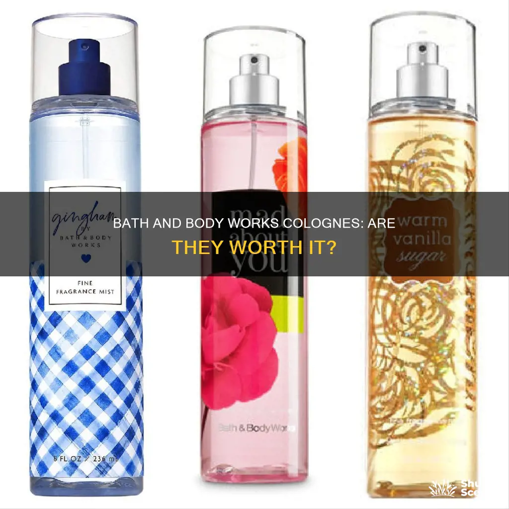 are bath and body works colognes good