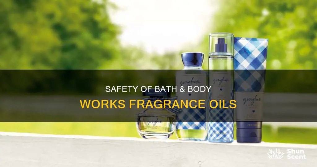 are bath and body works fragrance oils safe