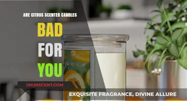 Citrus Scented Candles: Health Risks or Harmless Aromatherapy?