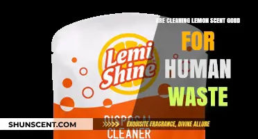 Lemon Scented Cleaners: Safe for Human Waste Disposal?
