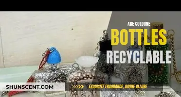 Exploring Cologne Bottle Recyclability: What You Need to Know