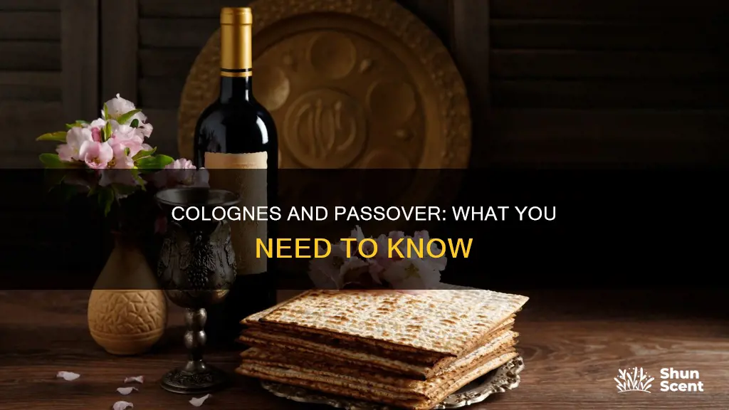 are colognes allopwed to be used on passover