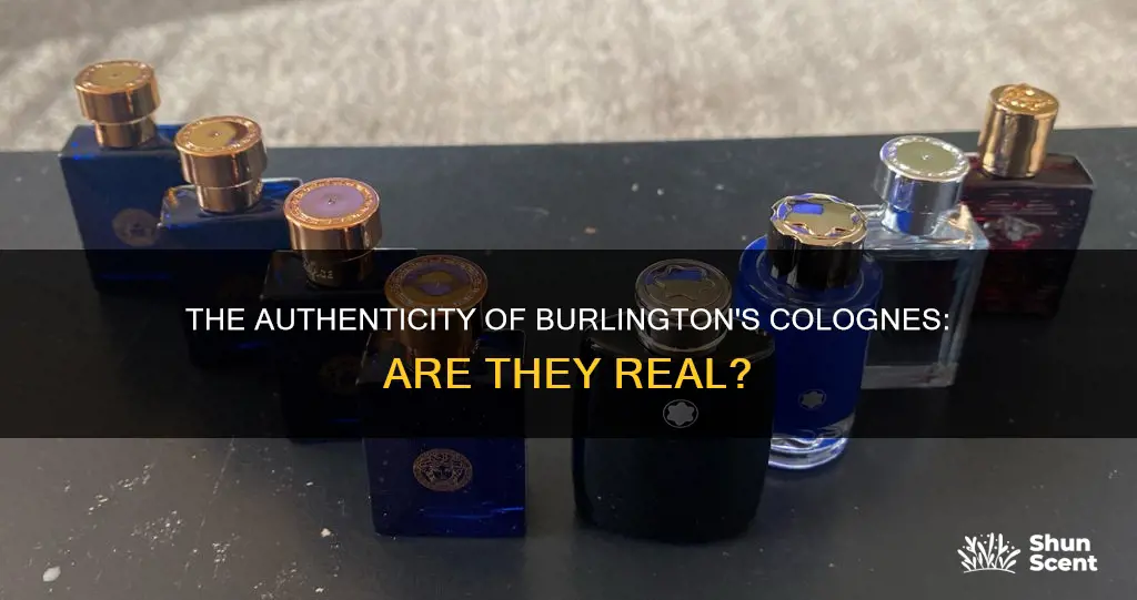 are colognes from burlington original