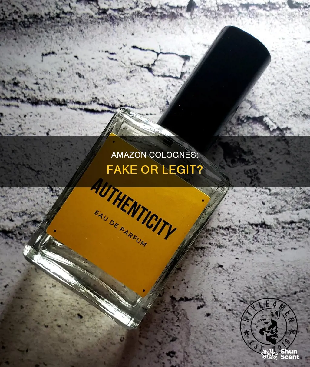 are colognes off amazon fake