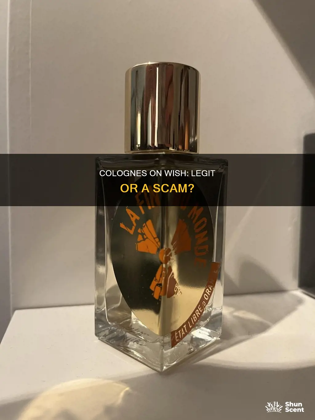 are colognes sold on wish legit