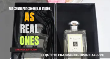 Cologne Counterfeits: Do They Measure Up to the Originals?