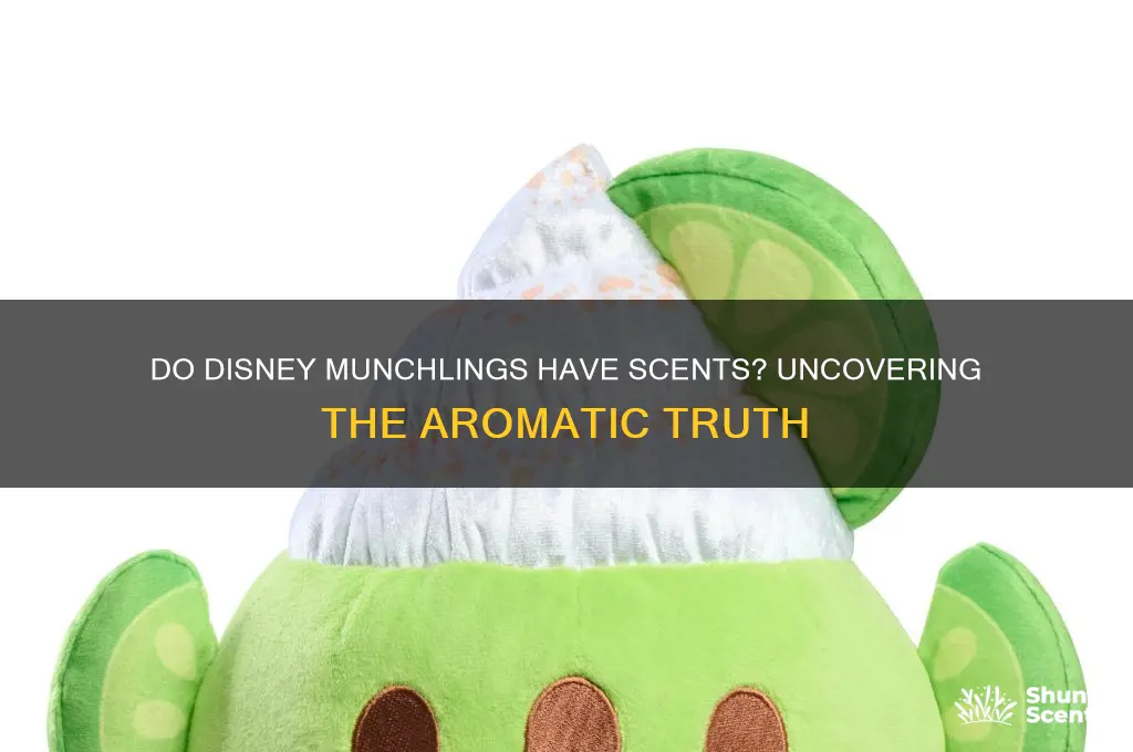 are disney munchlings scented