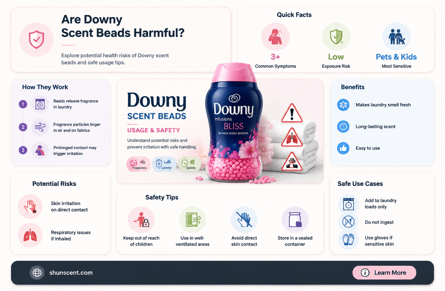 are downy scent beads bad for you
