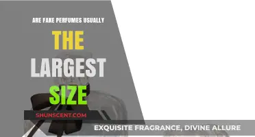 Fake Perfumes: Why the Largest Sizes?