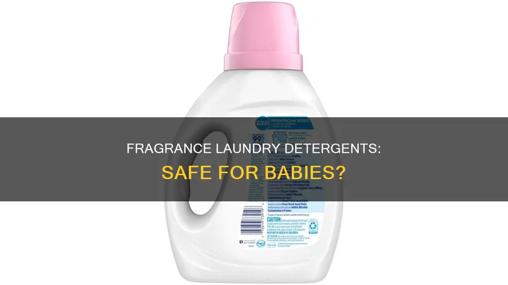 are fragrance laundry detergents safe for baby