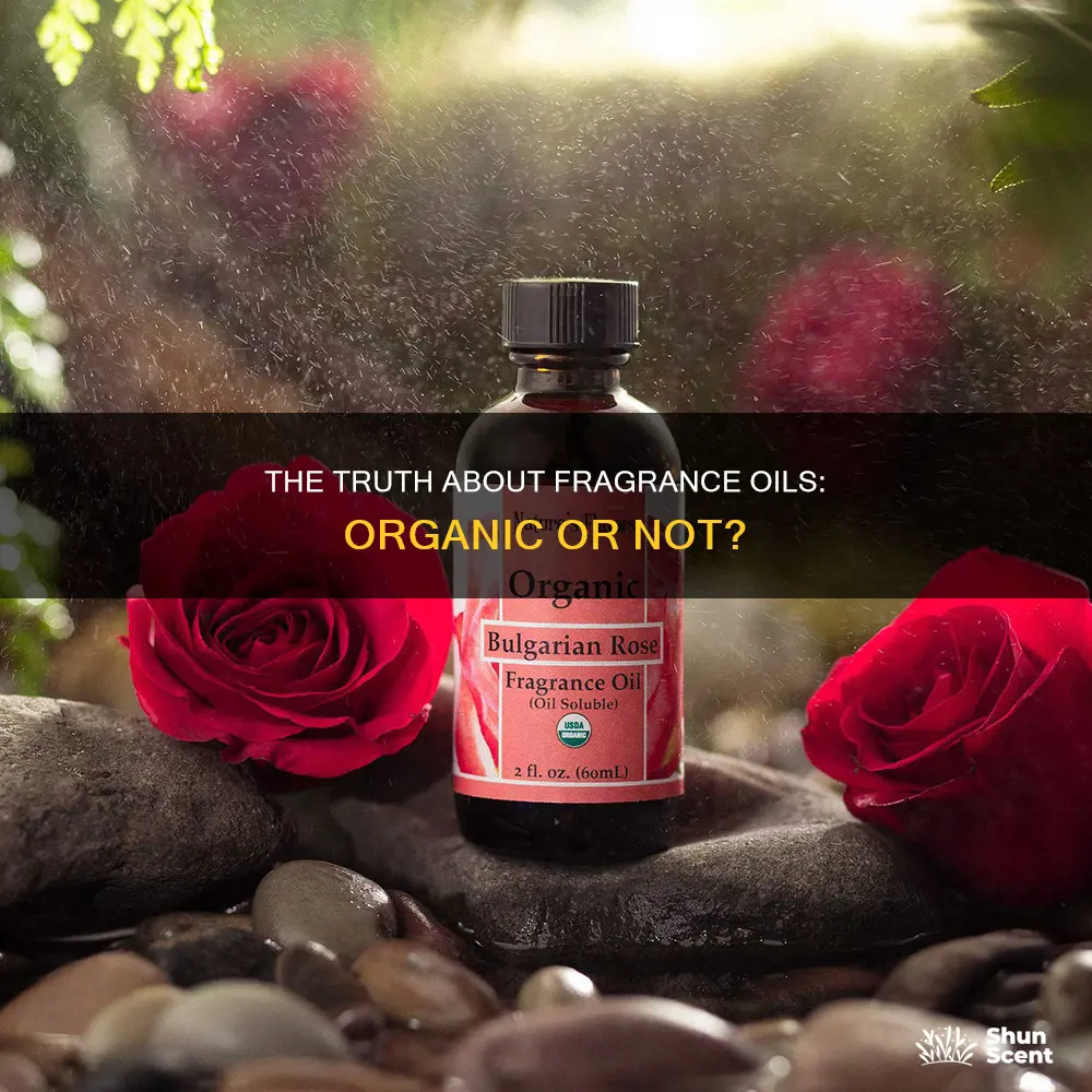 are fragrance oils organic