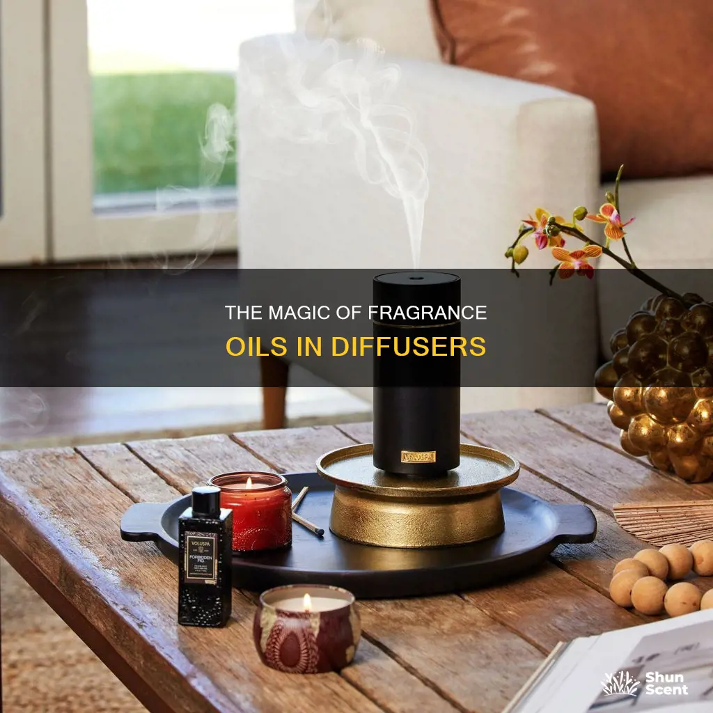 are fragrance oils used in a diffuser