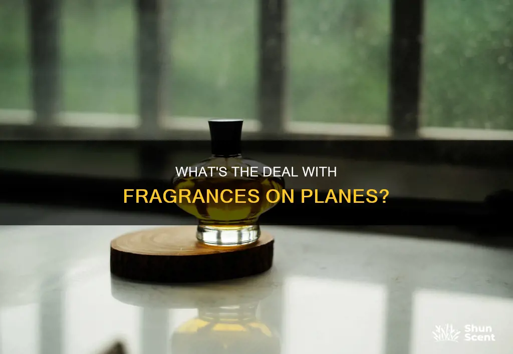 are fragrances allowed on planes