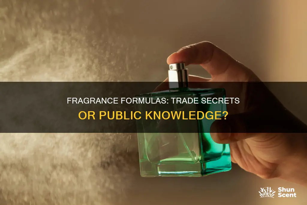 are fragrances trade secrets