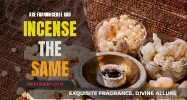 Frankincense and Incense: Exploring Their Unique Differences and Similarities