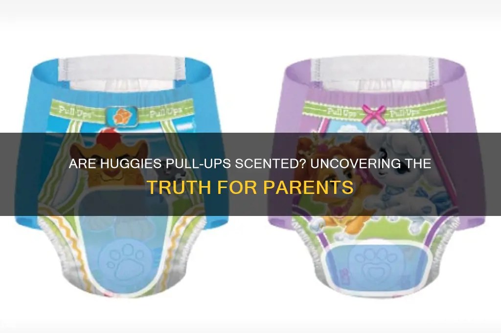 are huggies pull ups scented