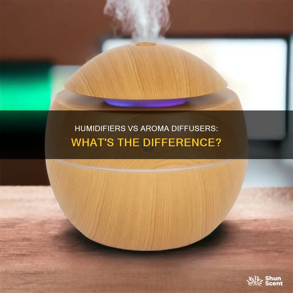 are humidjfers and aroma diffuser the same