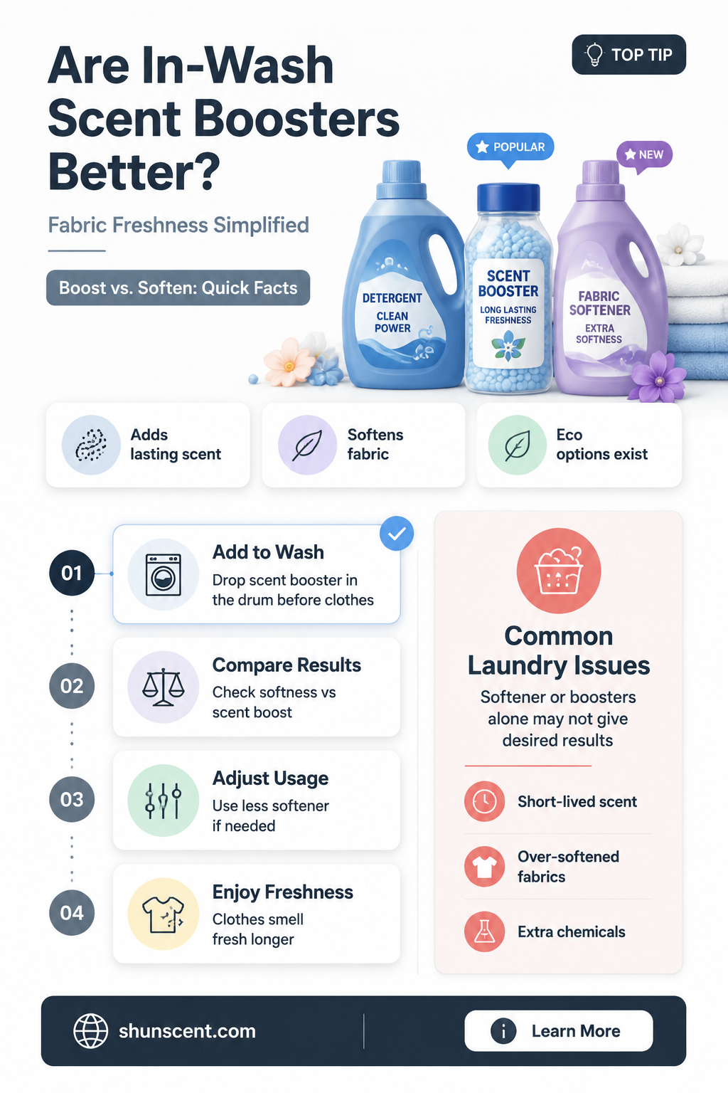 are in wash scent boosters fabric softener
