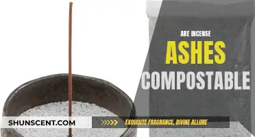 Incense Ashes: Compostable or Not?