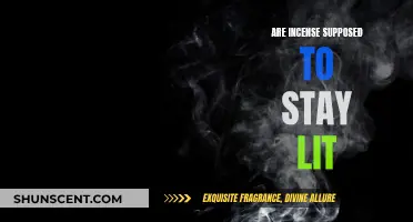 Incense Burning: Staying Lit and Safe Scents