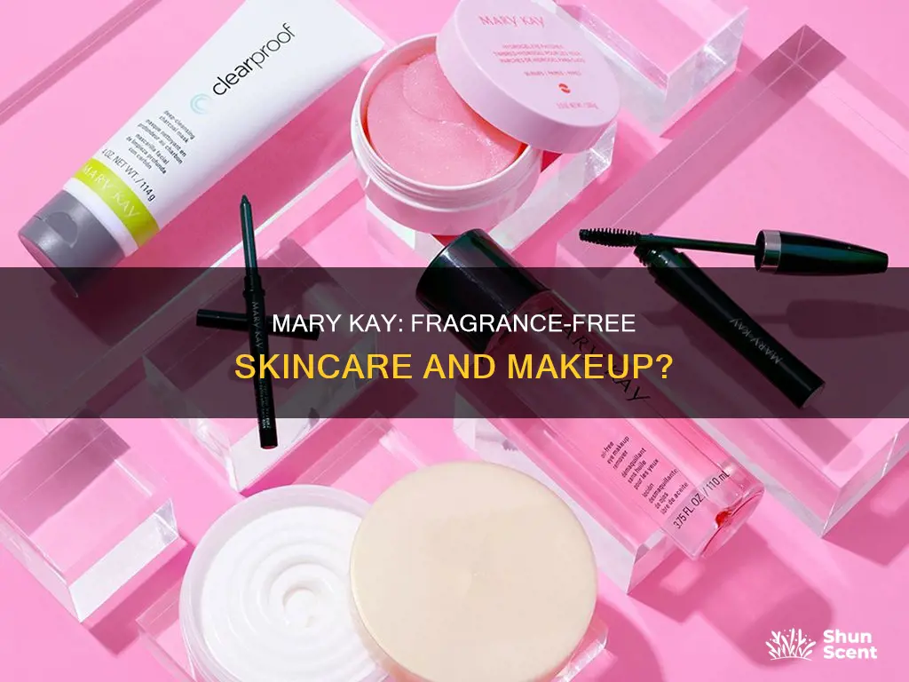 are mary kay products fragrance free