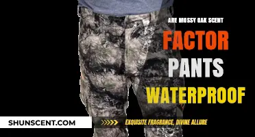 Mossy Oak Scent Factor Pants: Waterproof Performance for Outdoor Enthusiasts
