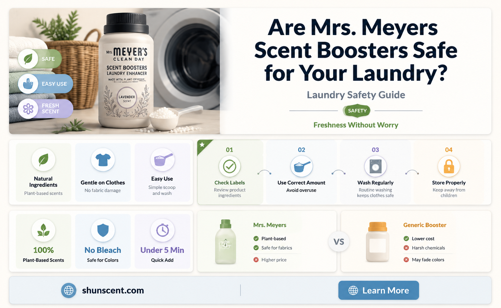 are mrs meyers scent boosters safe
