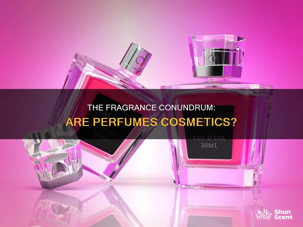 are perfume and cologne cosmetics