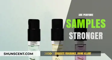Perfume Samples: Stronger Scents or Marketing Ploy?