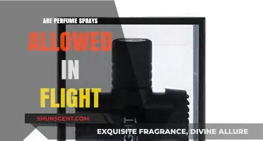 What's the Deal With Perfume Sprays Onboard?
