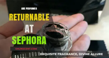 Sephora's Perfume Return Policy: What You Need to Know