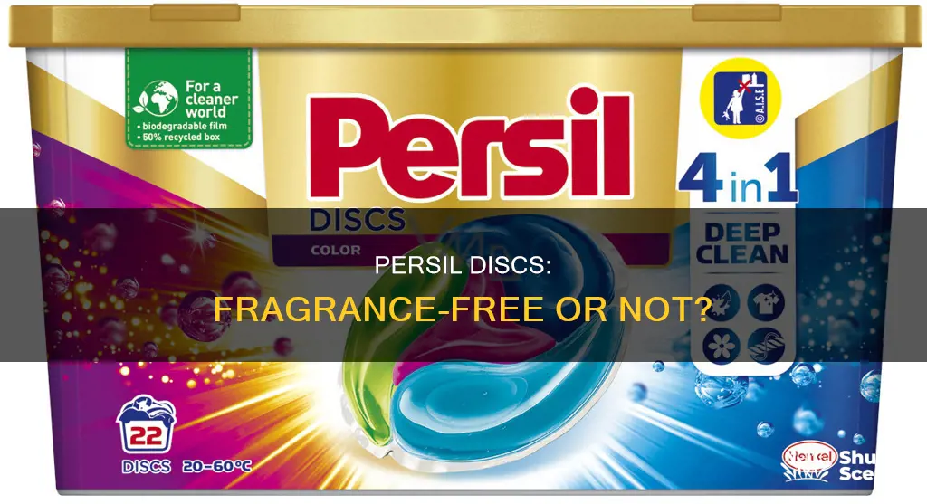 are persil disks aroma free