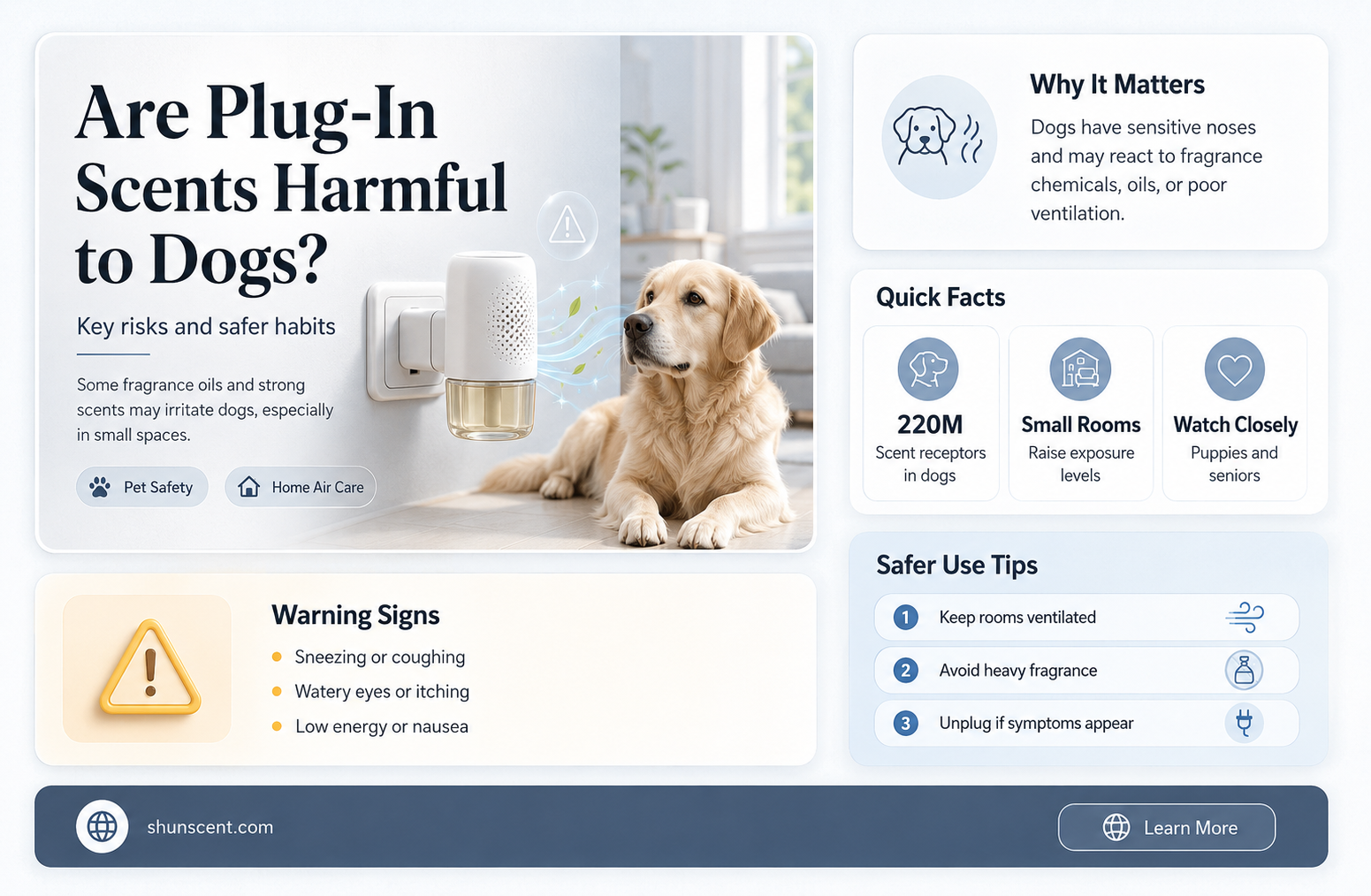 are plug in scents bad for dogs