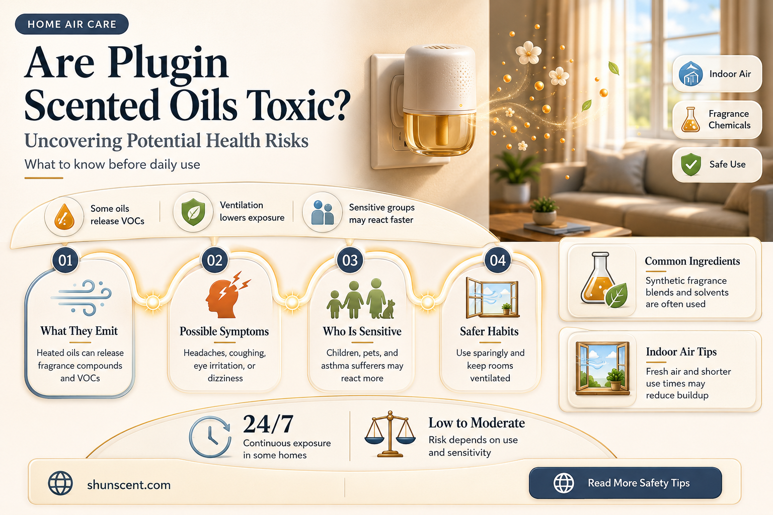 are plugin scented oils toxic
