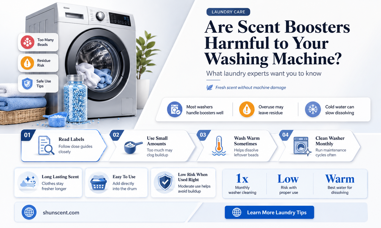 are scent boosters bad for washer