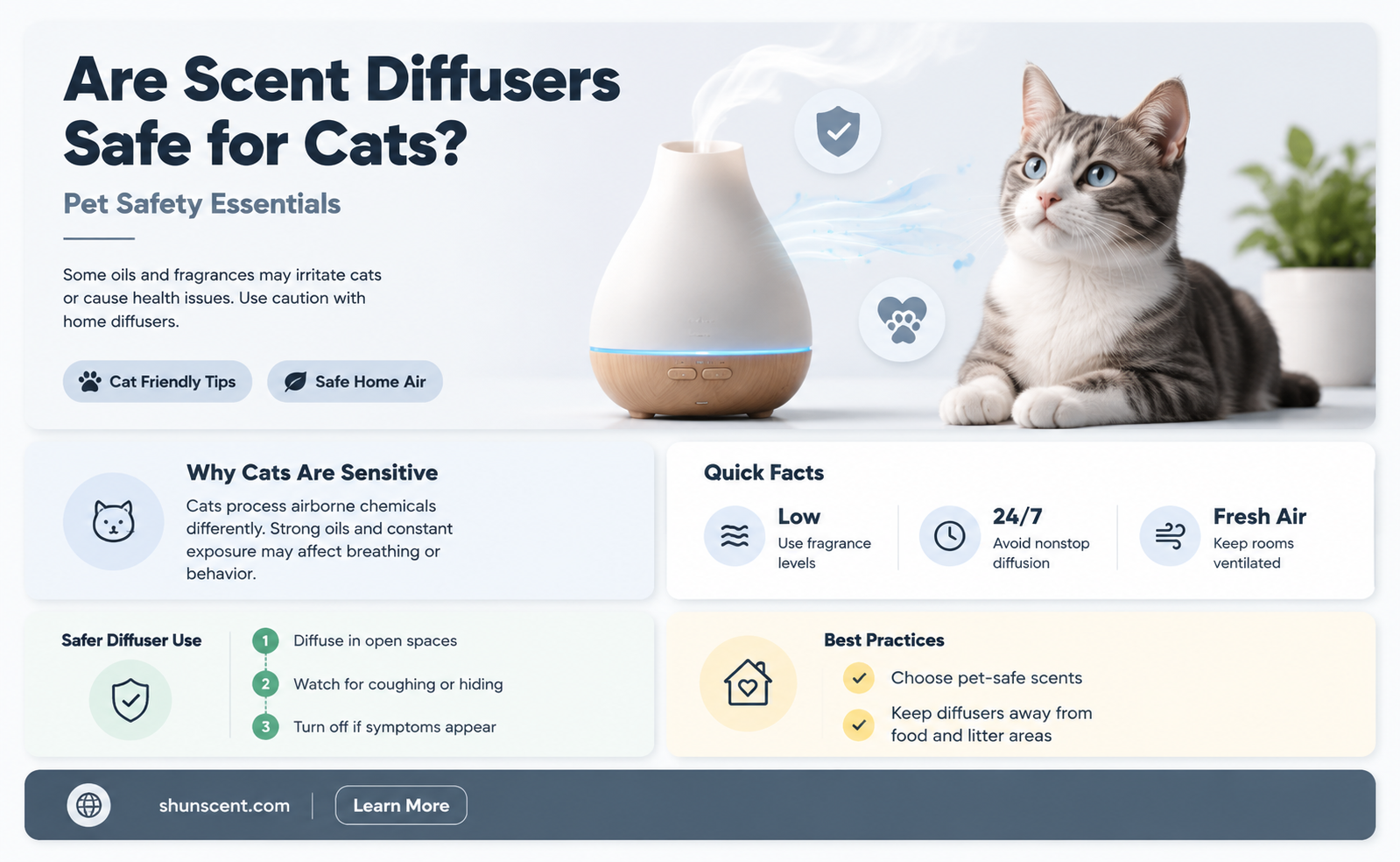 are scent diffusers bad for cats