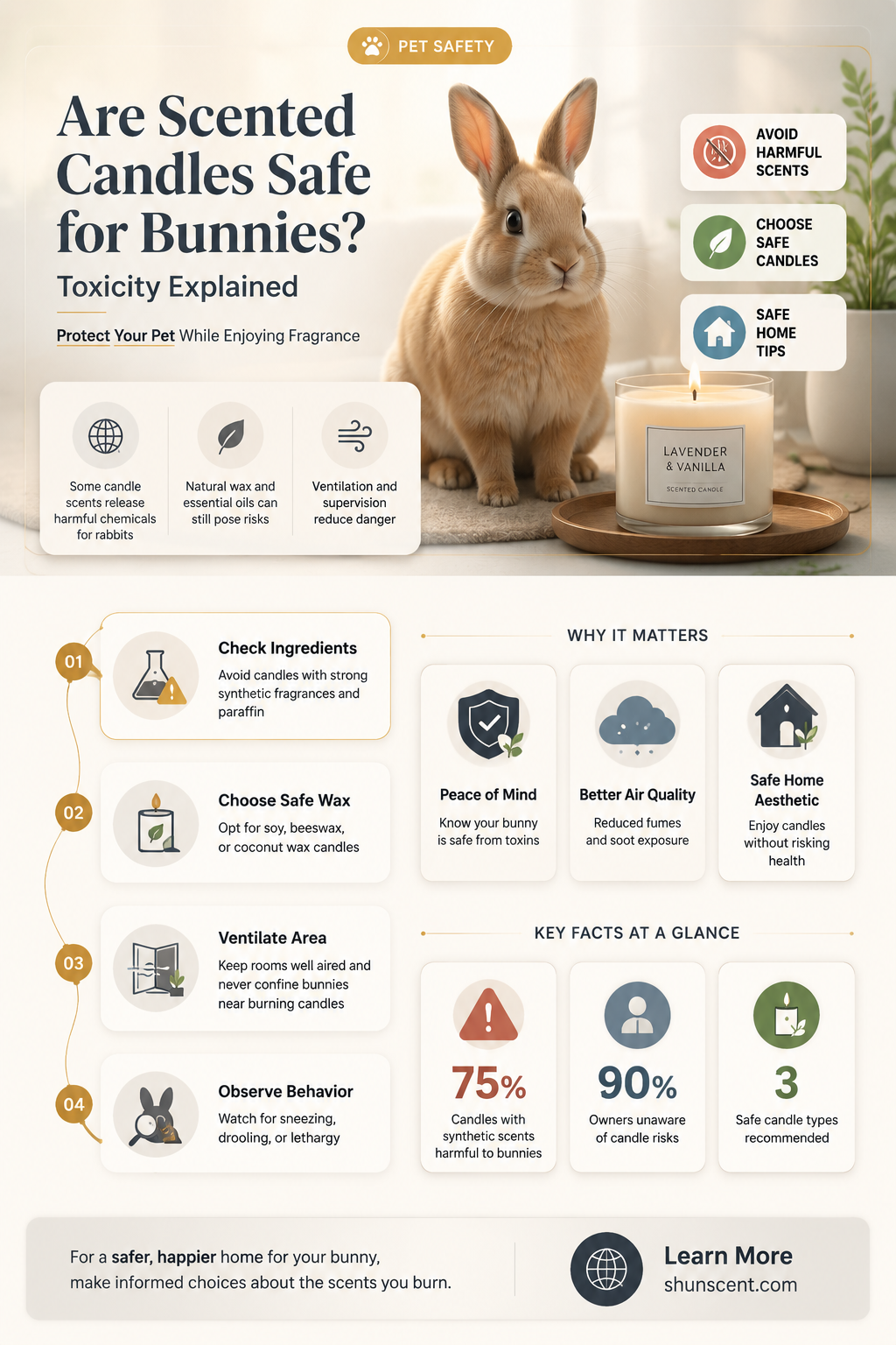 are scented candles toxic for bunnies