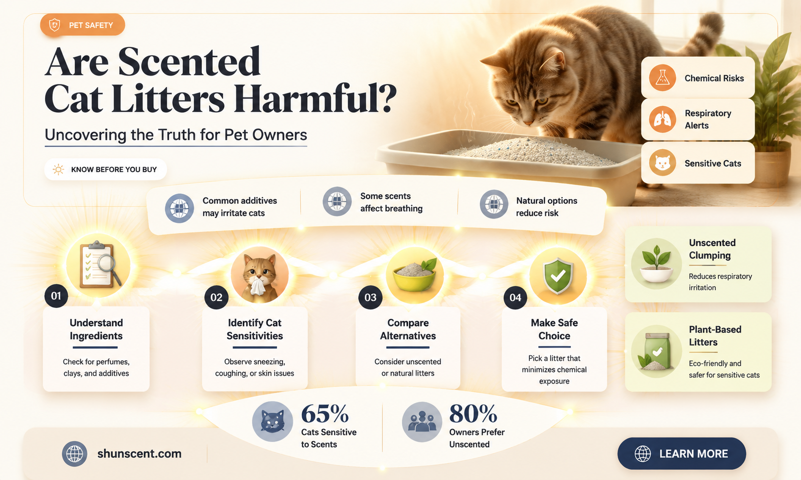 are scented cat litter bad