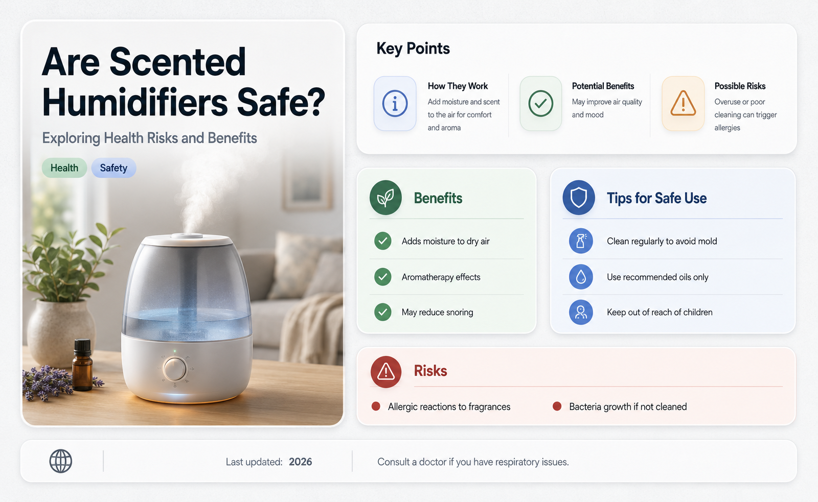are scented humidifiers safe
