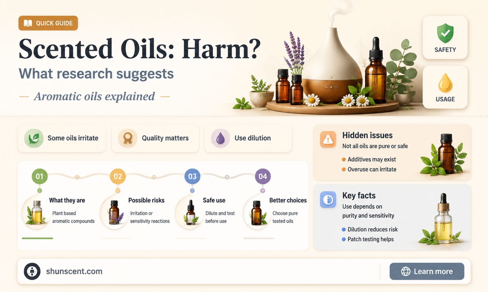 are scented oils bad for you