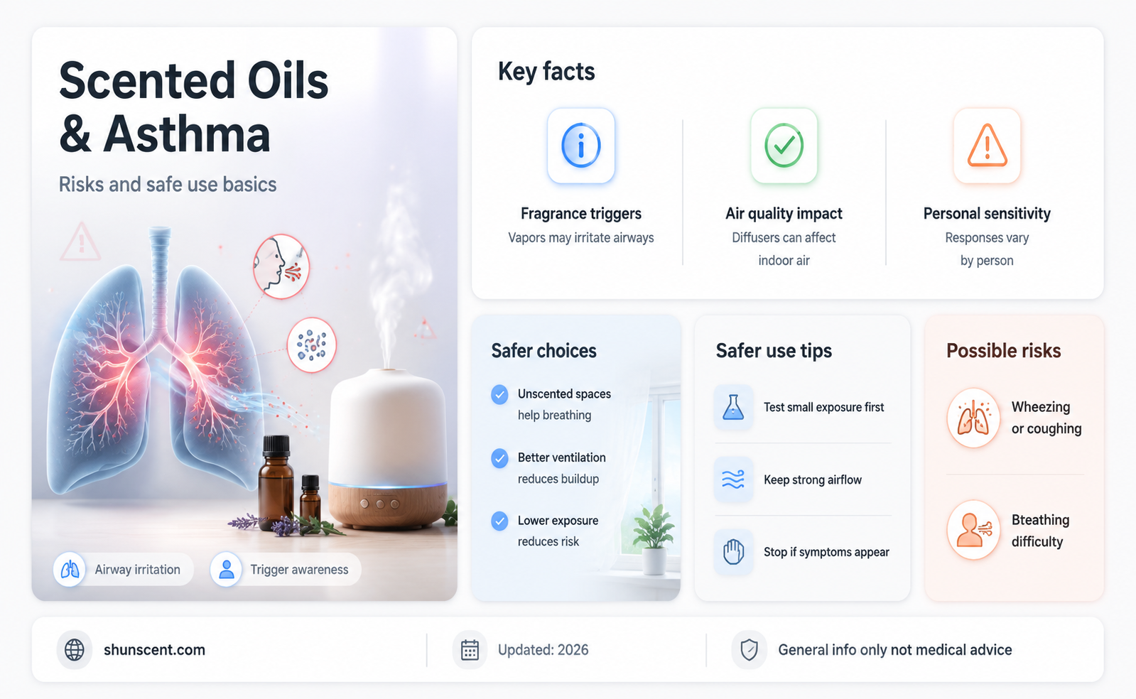 are scented oils safe for asthma