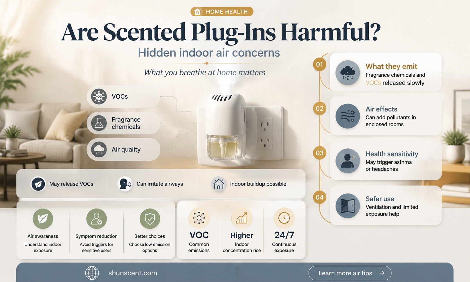 are scented plug ins dangerous