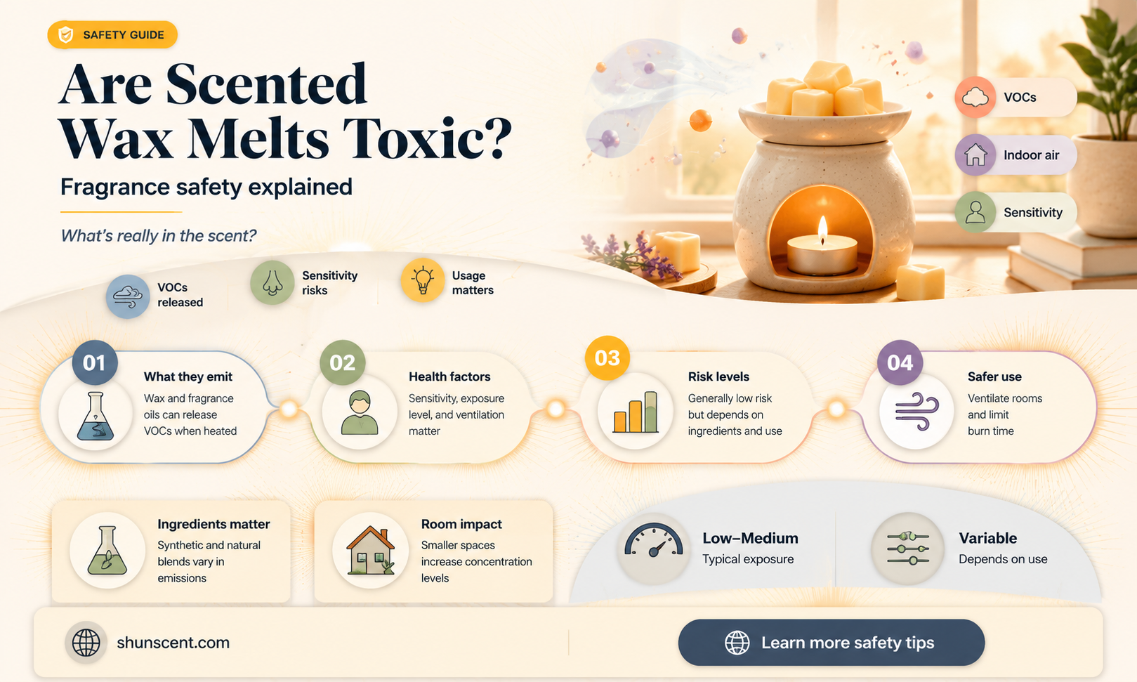 are scented wax melts toxic