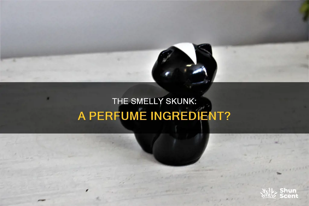 are skunks used to make perfume