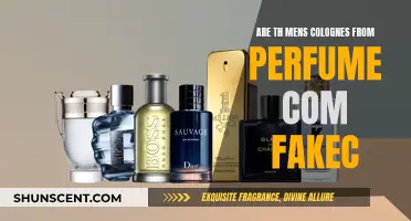 Colognes from Perfume.com: Are They Fake?