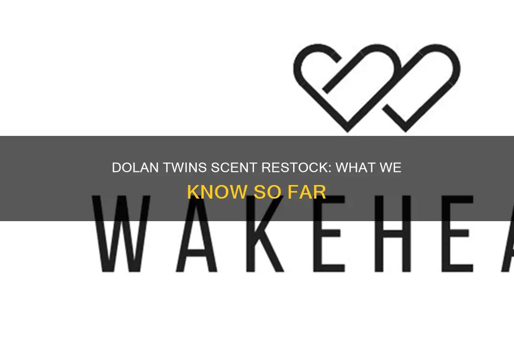 are the dolan twins restocking their scent